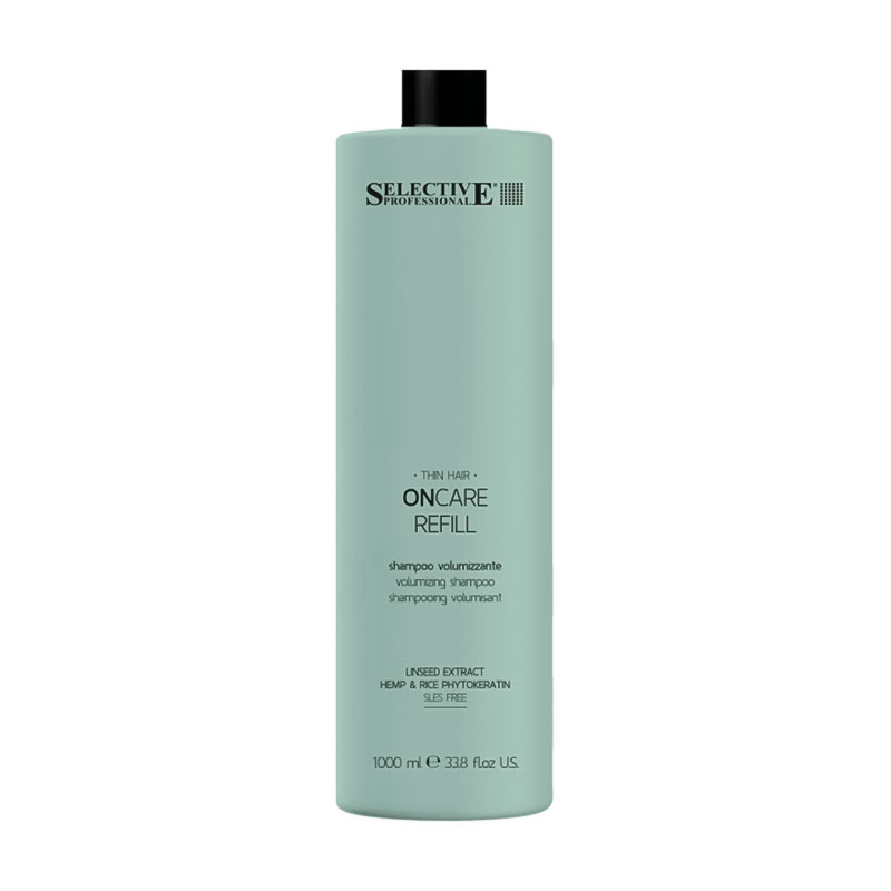 Шампунь-філлер Selective Professional OnCare Refill Shampoo для пошкодженого та тонкого волосся, 1 л